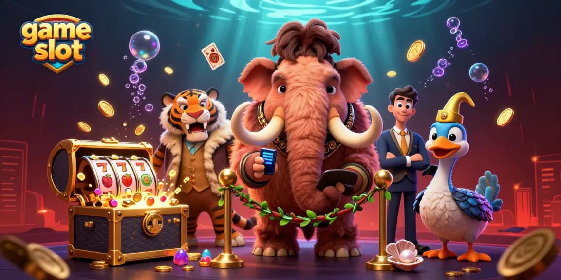 Engaging scene showcasing a game slot theme with a vibrant array of characters and slot elements.