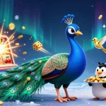 Engaging keonhacai5 illustration featuring vibrant casino elements and characters in a dynamic setup.